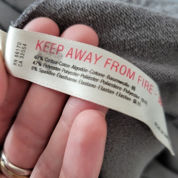 Free People Movement Women's XS Grey Sweatpants Joggers Drawstring Waist Comfy - Picture 7 of 8